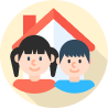 다자녀가정 우대 아이콘