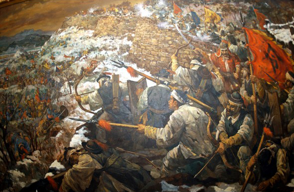 병자호란 서문전투도