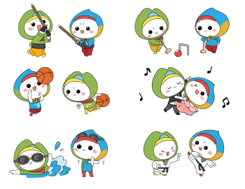 광주시 이모티콘